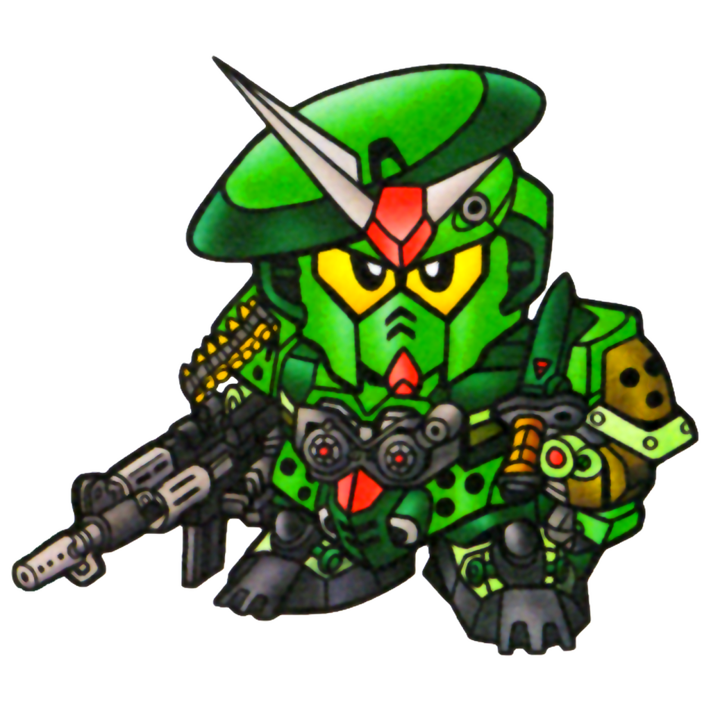 SD ワールド - 図鑑 - グリーンベレーガンダム GBG-090